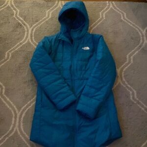 Youth Girls North Face Reversible jacket- XL